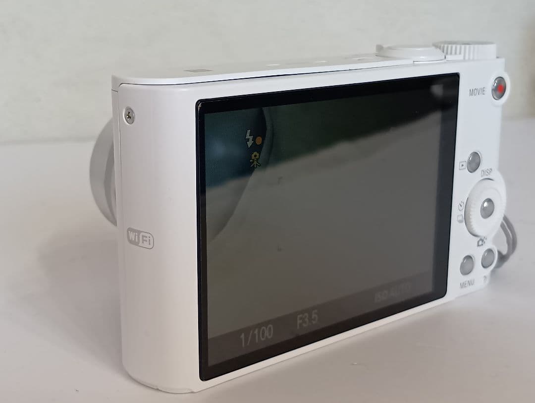 完動美品 SONY ソニー CYBER-SHOT DSC-WX350 ホワイト