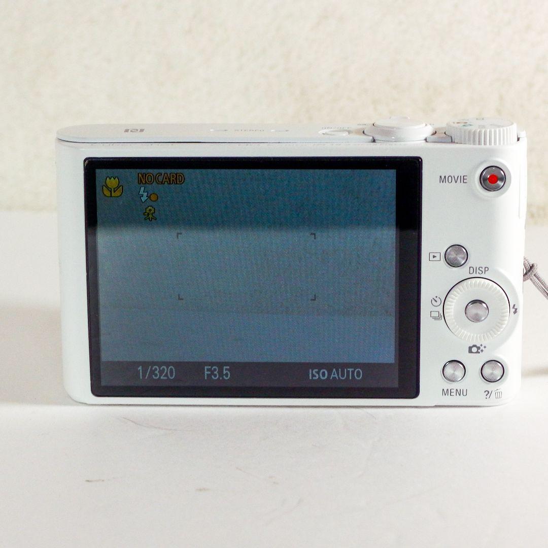 完動美品 SONY ソニー CYBER-SHOT DSC-WX350 ホワイト