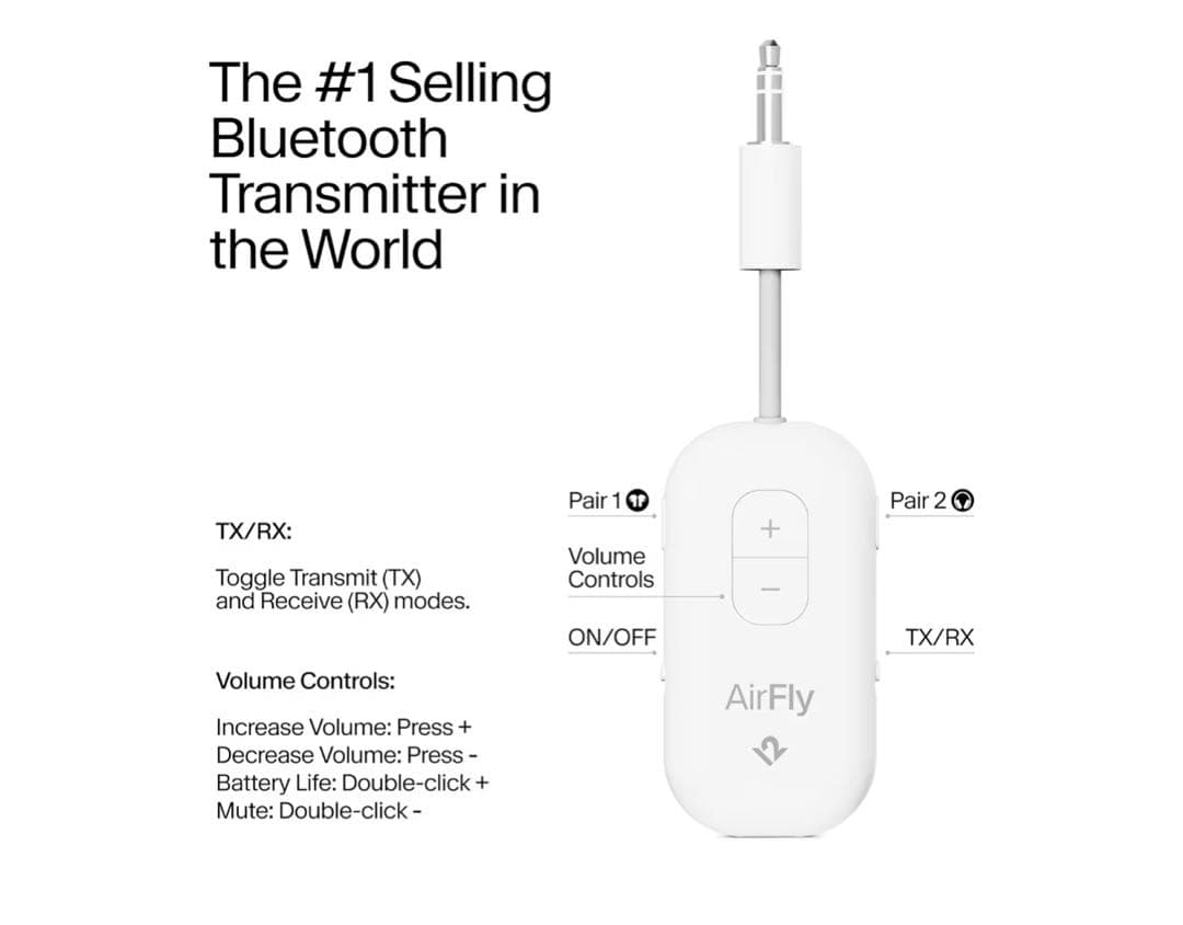 Twelve south AirFly pro 2Bluetoothアダプター