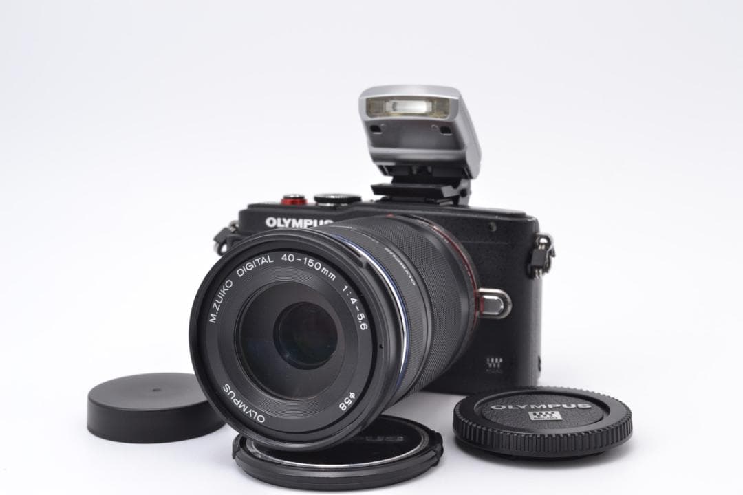 オリンパス　OLYMPUS E-PL6 望遠レンズセット ≪ S数極少 ≫