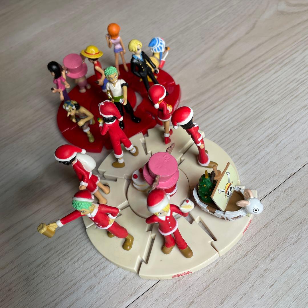 ワンピース フィギュアセット コカコーラのおまけ16体　※ケースはつきません