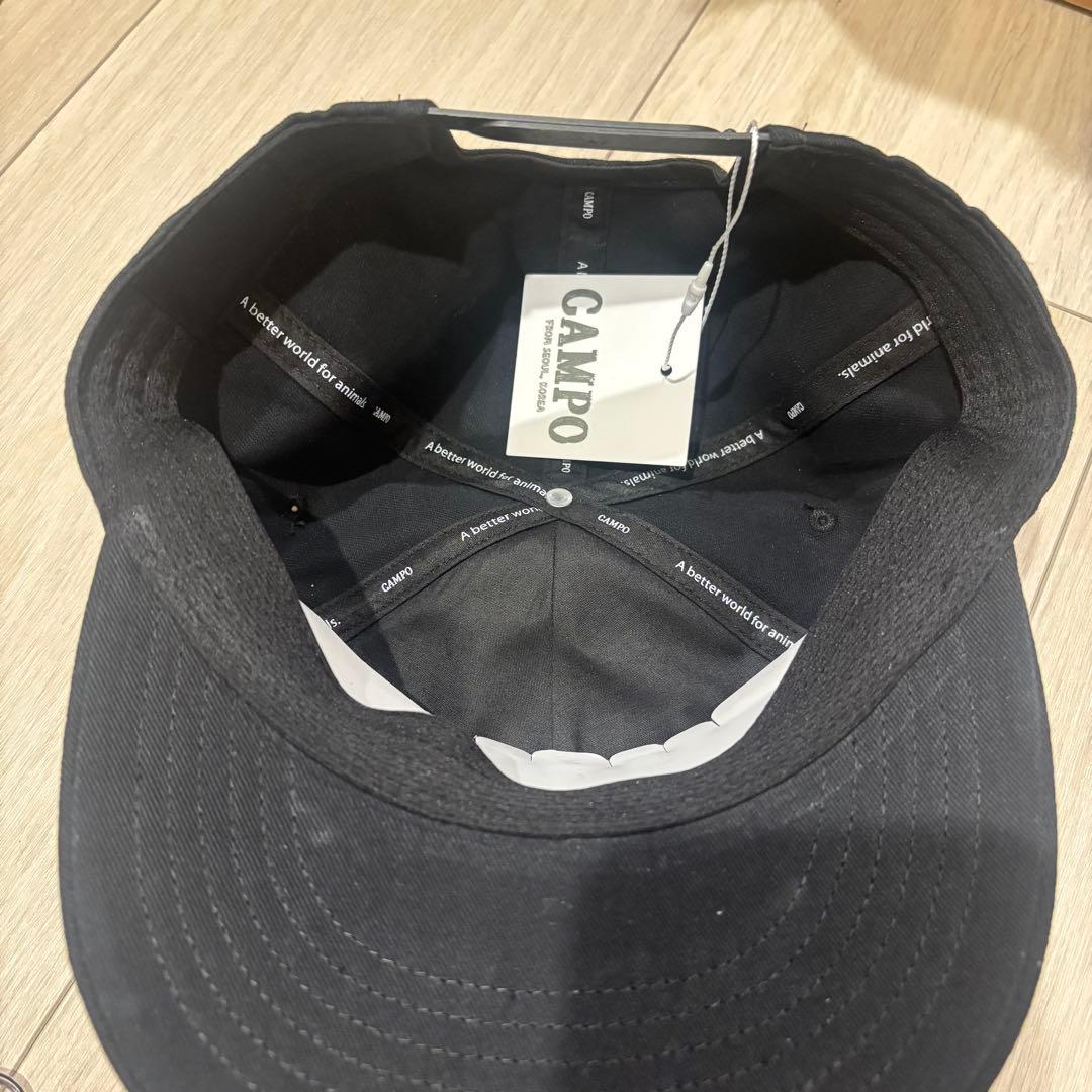 SEVENTEEN ミンギュ　着用　黒 帽子　新品未使用 CAMPO