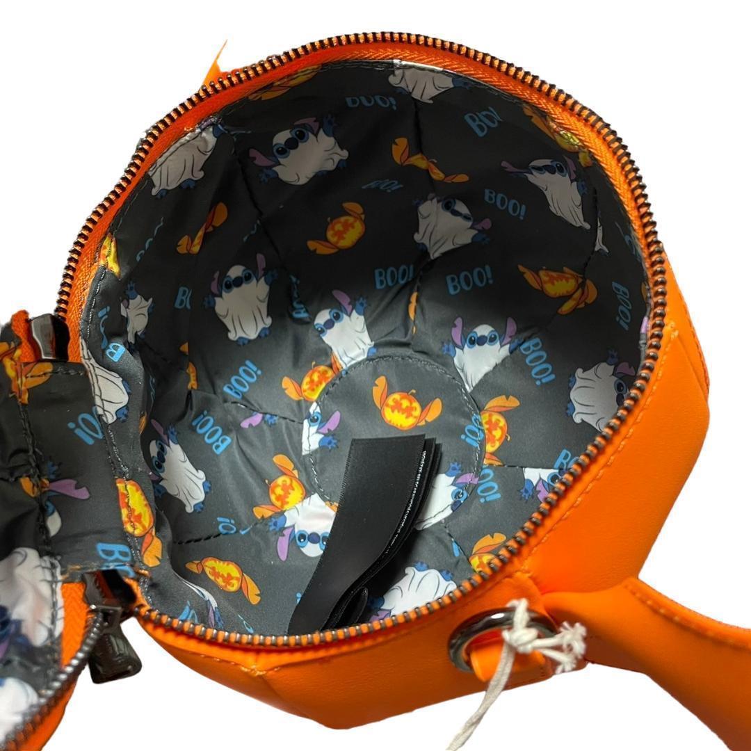 海外ディズニー⭐️ハロウィン スティッチ 光る ラウンジフライ ショルダーバッグ