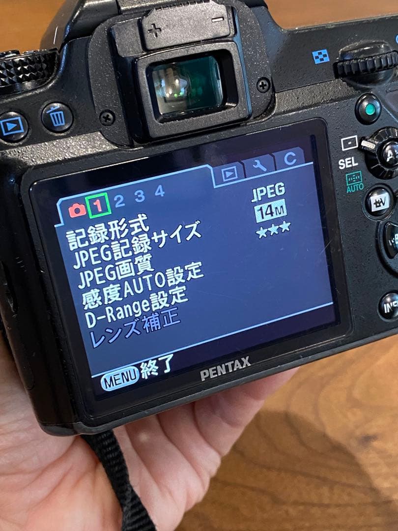 PENTAX k7 k-7デジタル一眼レフ28-105mmレンズ付　動作品　※注