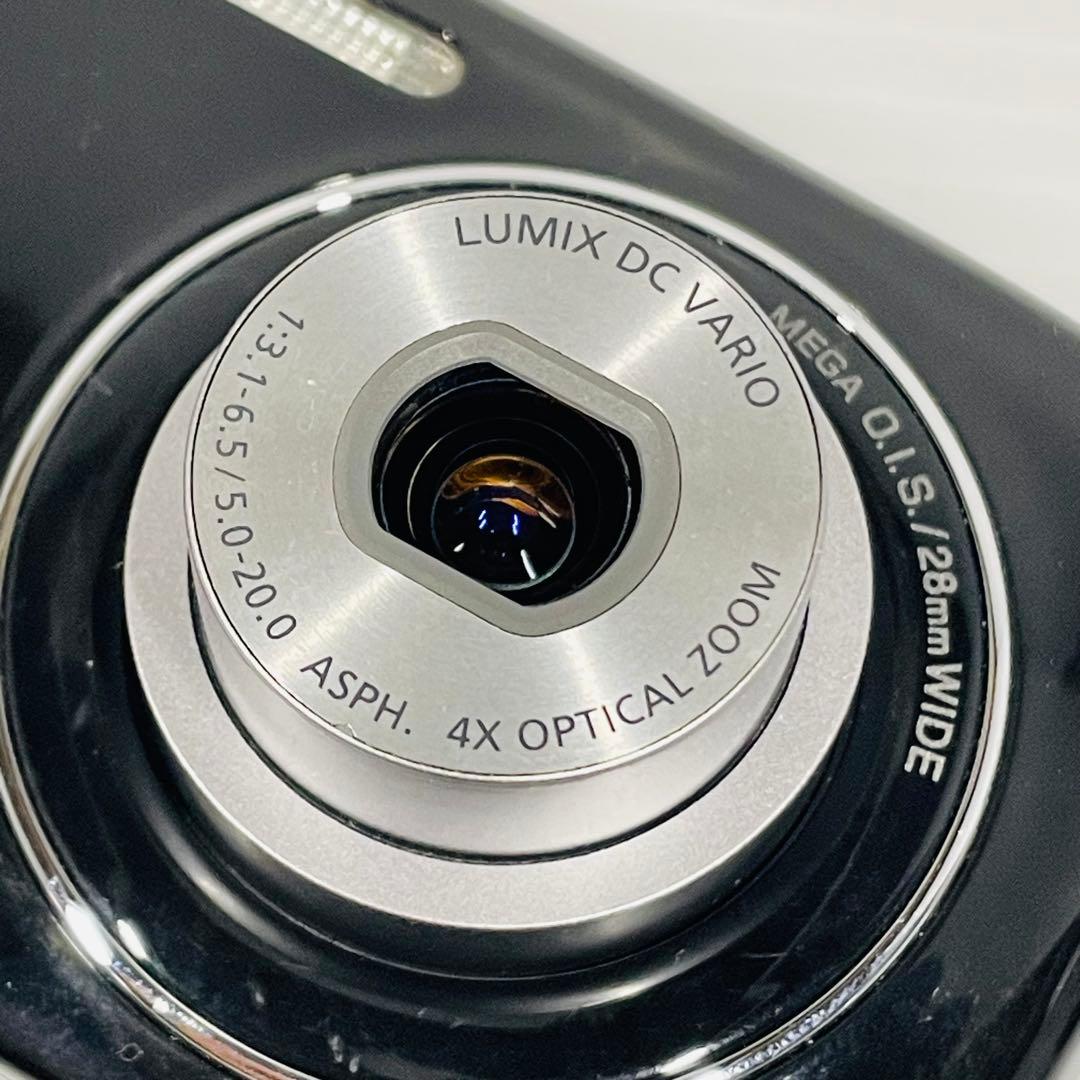 LUMIX DMC-S1ブラック デジカメ 充電器 パナソニック ルミックス