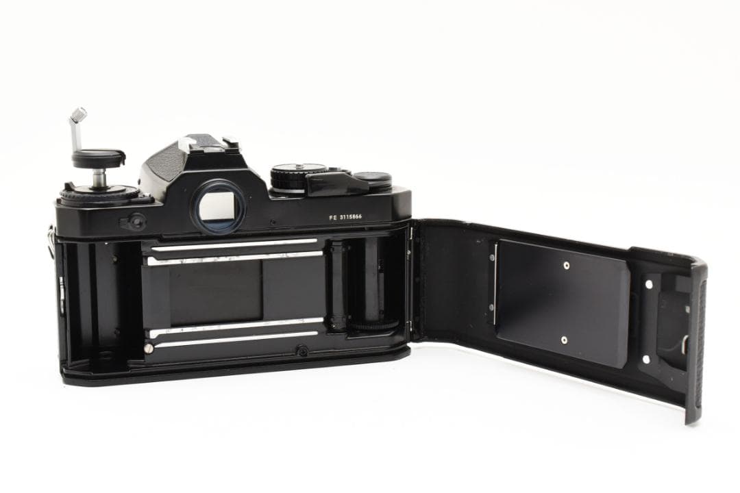 【美品】Nikon FE ブラック ボディ フィルムカメラ 動作確認済 #E02