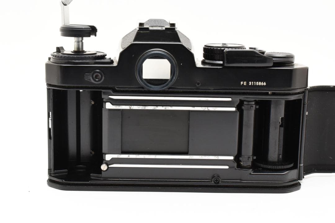 【美品】Nikon FE ブラック ボディ フィルムカメラ 動作確認済 #E02