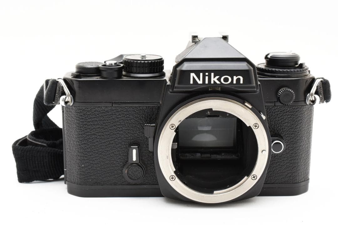 【美品】Nikon FE ブラック ボディ フィルムカメラ 動作確認済 #E02