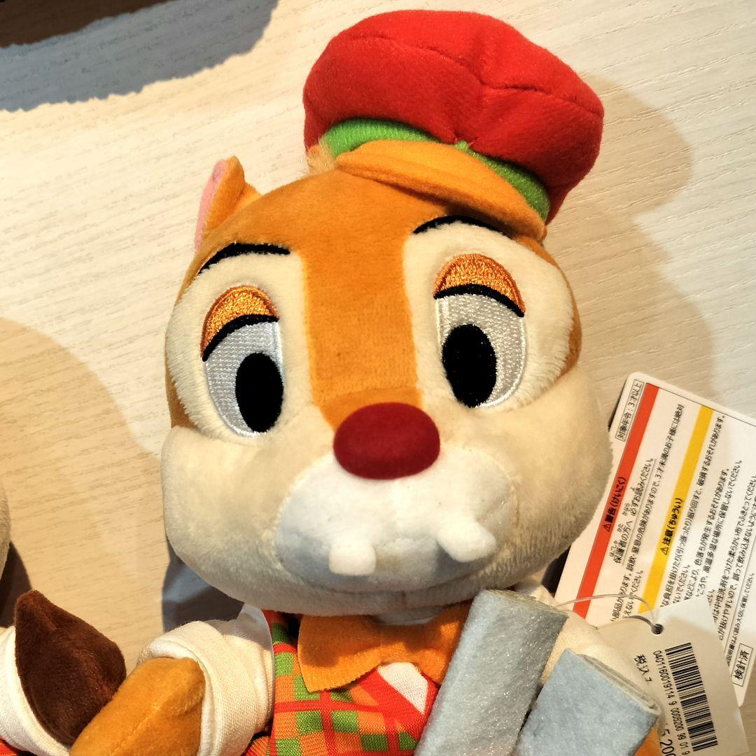 新聞配達　チップとデール　ぬいぐるみ アメフロ　東京ディズニーリゾート