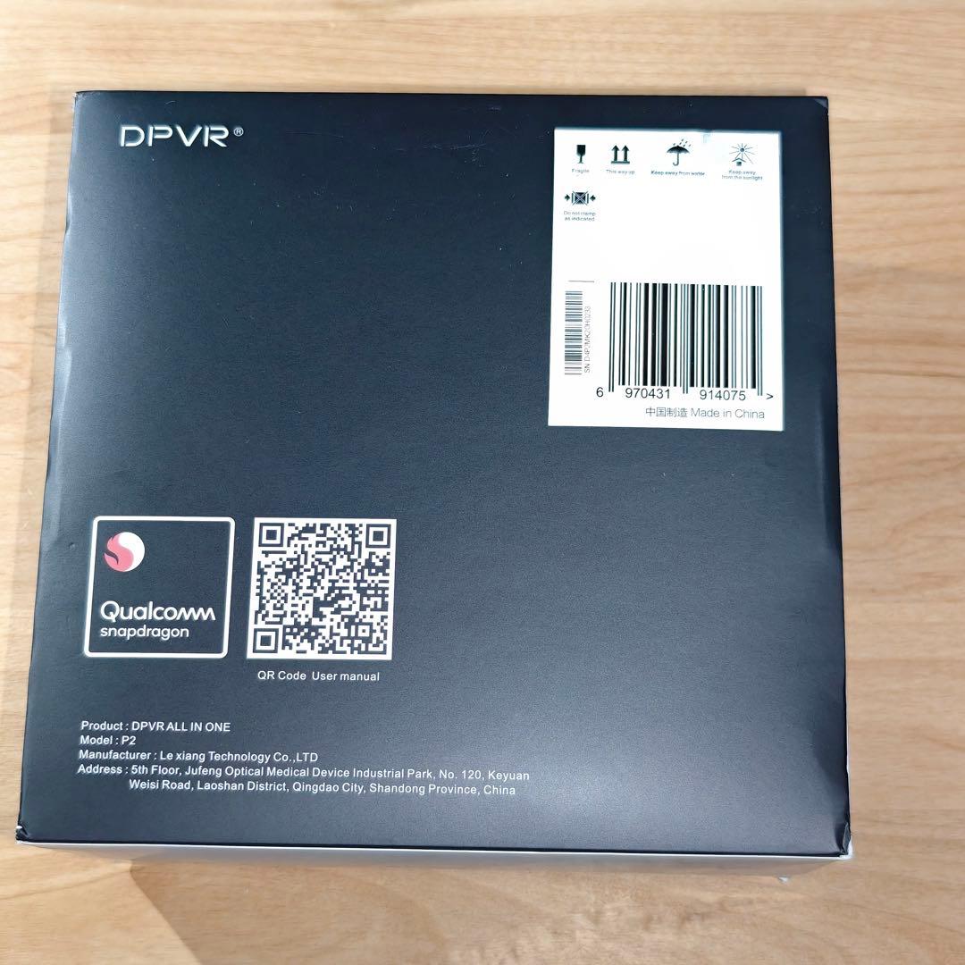 【新品開封品】オールインワン VR ヘッドセット DPVR P2 スタンドアロン