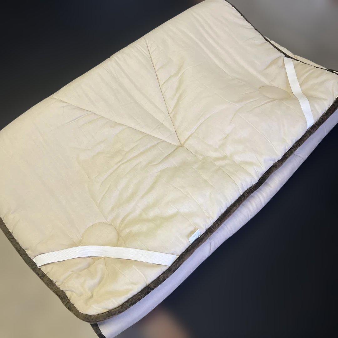 2枚合わせ 毛布 四隅ゴム付き シーツ セット