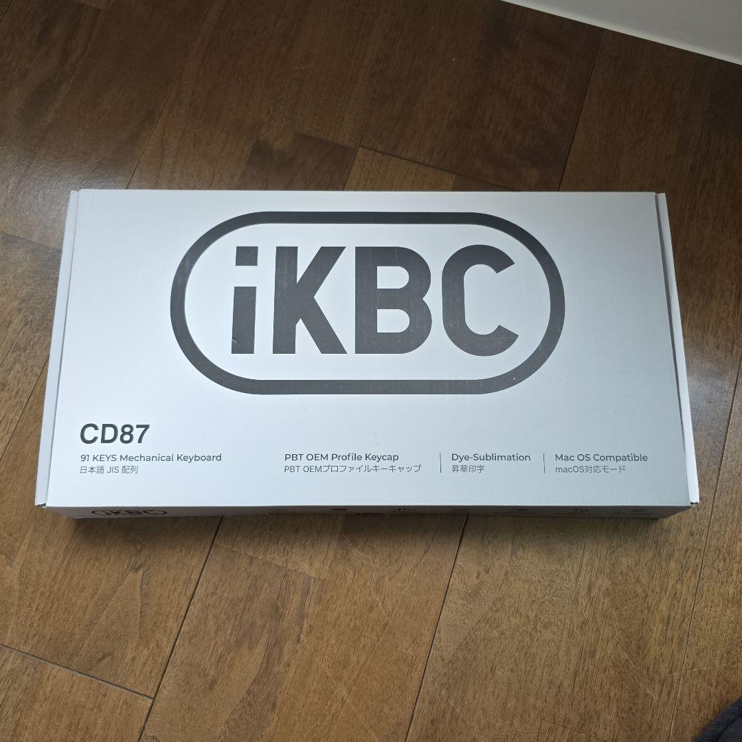 iKBC CD87（JIS配列・91キー・テンキーレス／茶軸／有線USB-C）