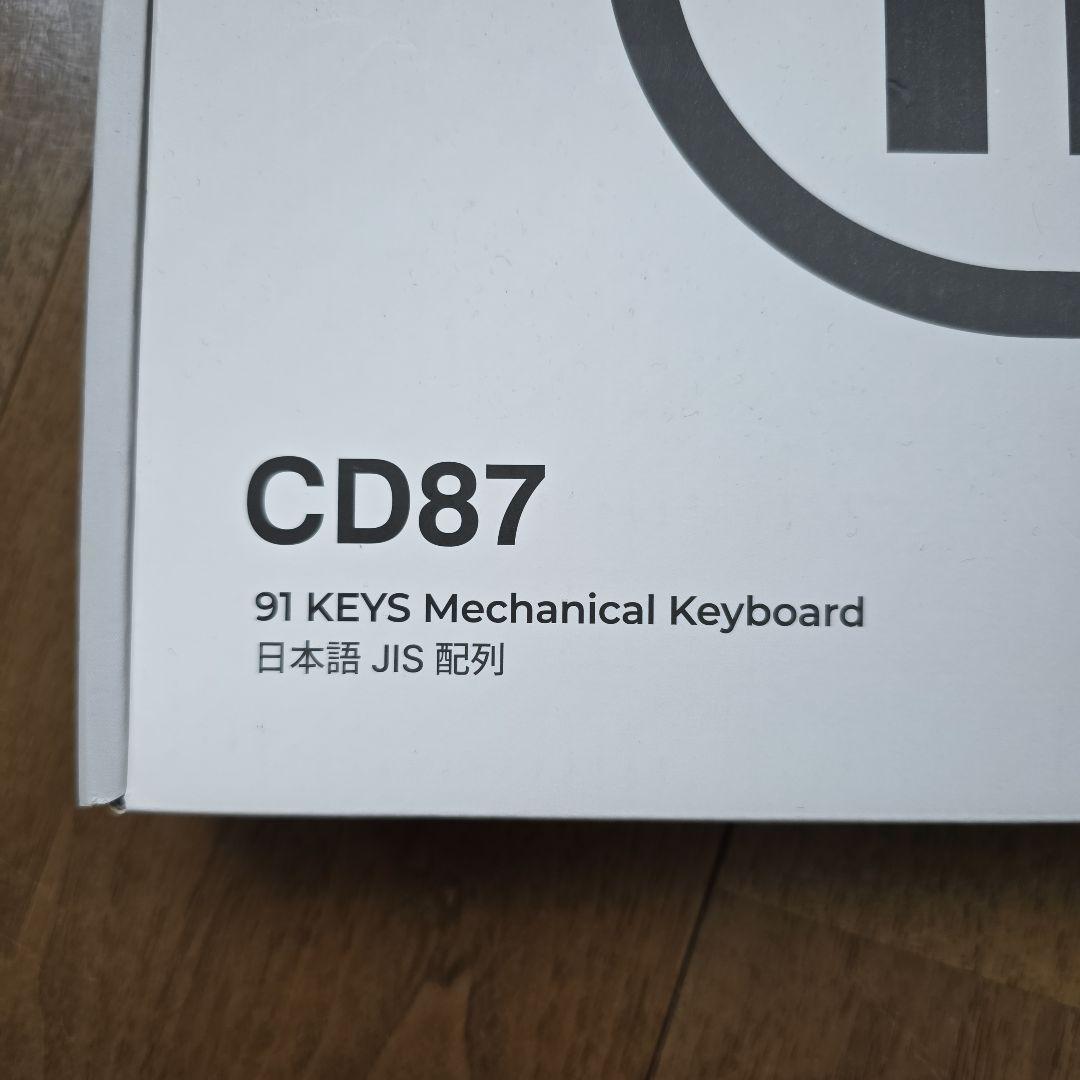 iKBC CD87（JIS配列・91キー・テンキーレス／茶軸／有線USB-C）