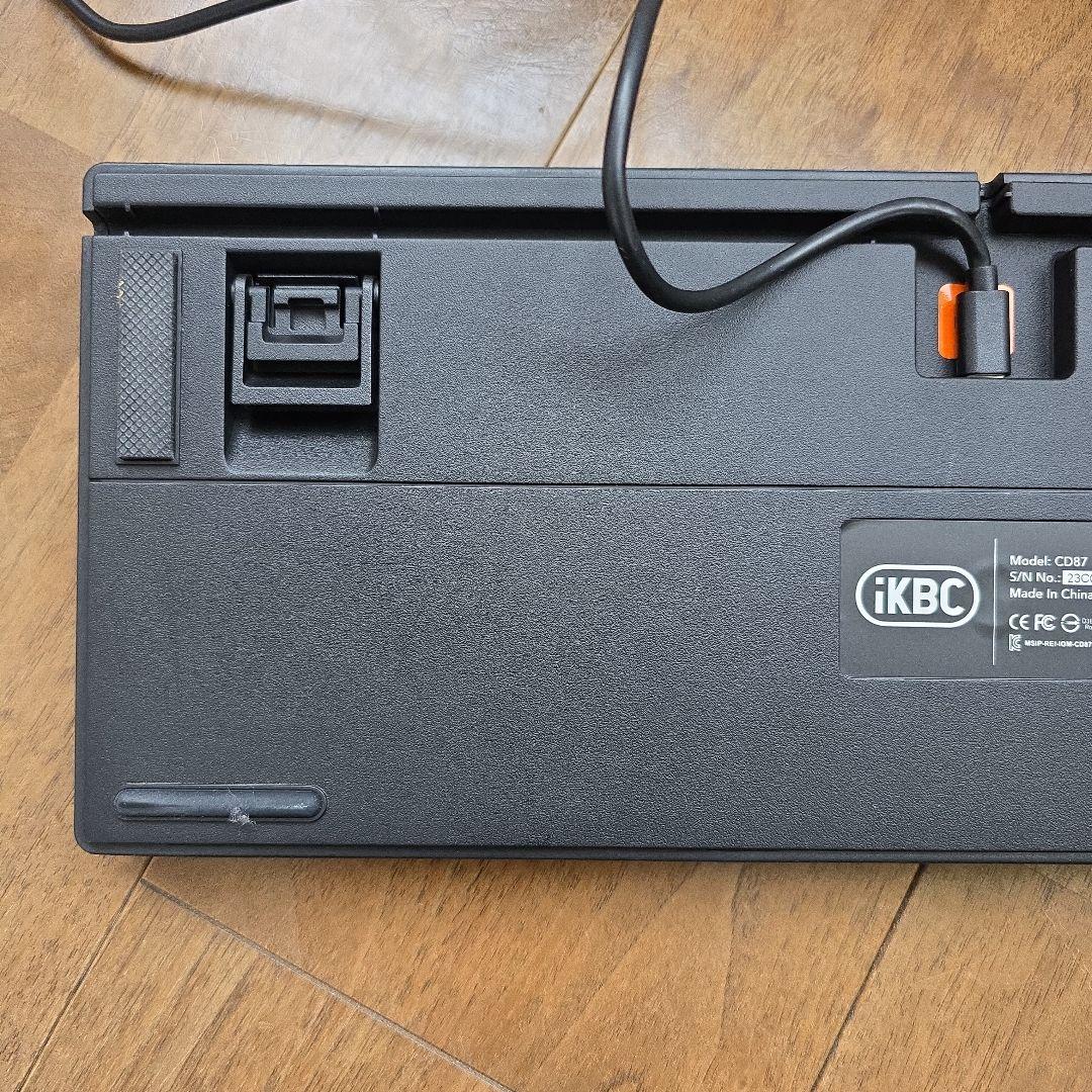 iKBC CD87（JIS配列・91キー・テンキーレス／茶軸／有線USB-C）
