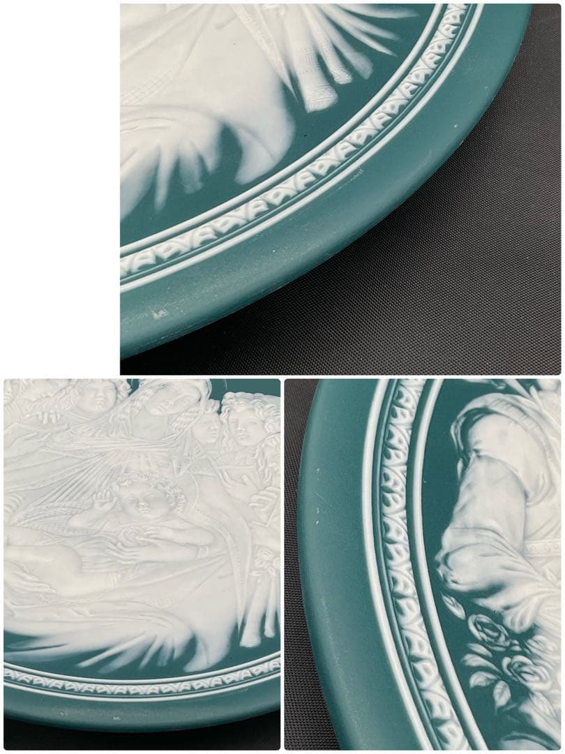 ビレロイ ボッホ プレート　陶板画　飾り皿　限定品　希少