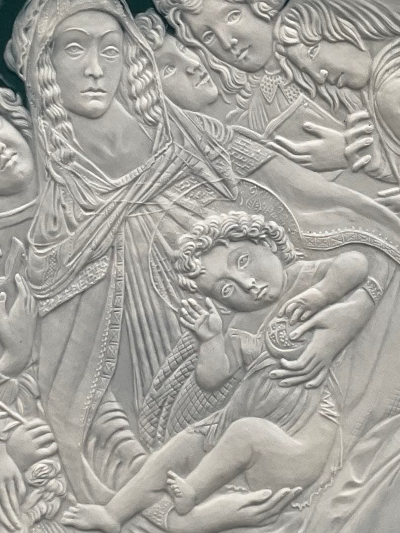 ビレロイ ボッホ プレート　陶板画　飾り皿　限定品　希少