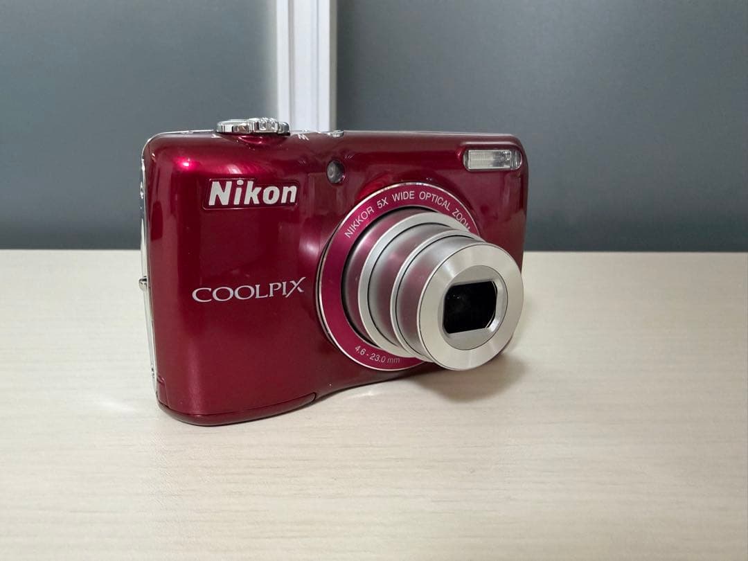 Nikon COOLPIX L26 レッド コンパクトデジタルカメラ