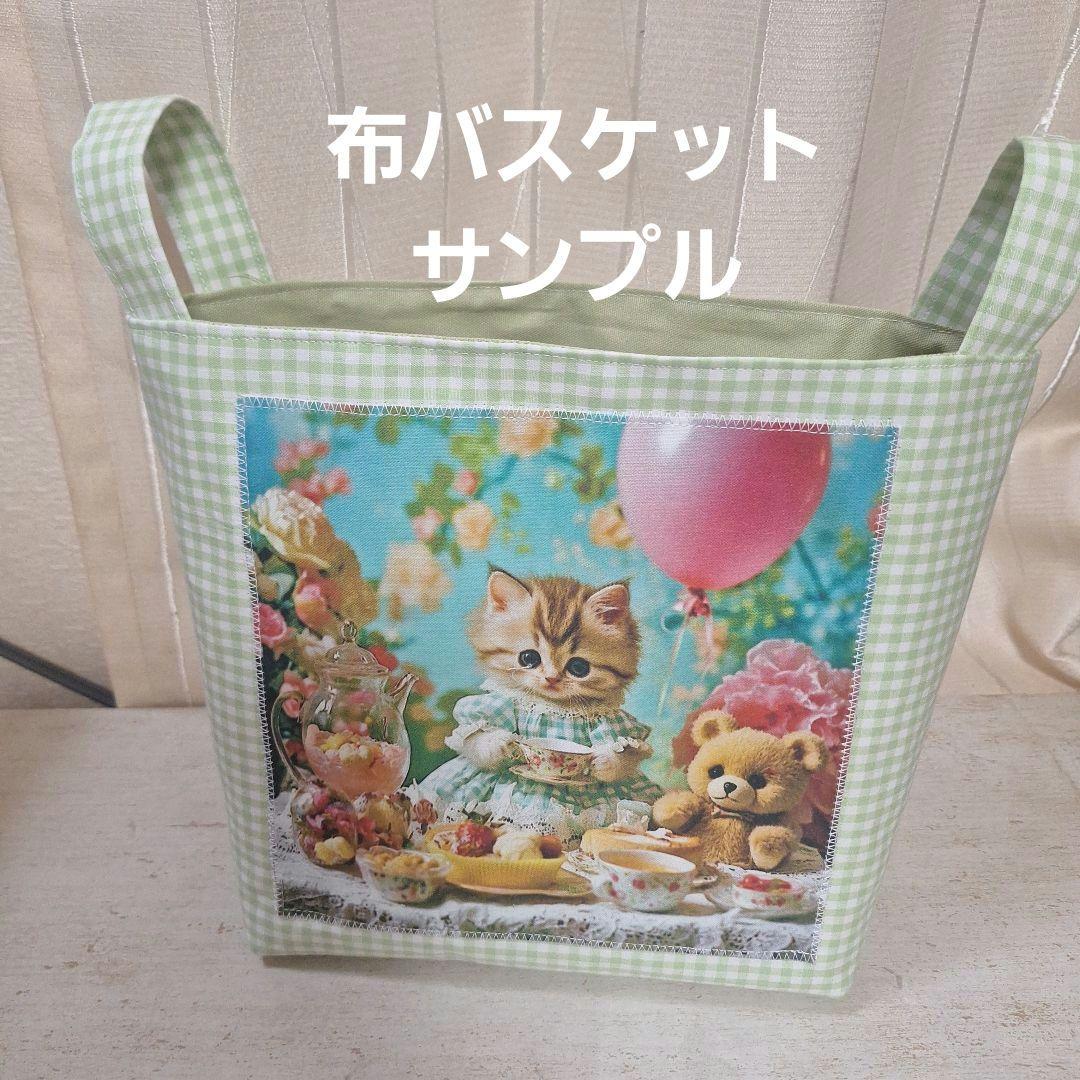 幻想的なパネル生地　ハンドメイド