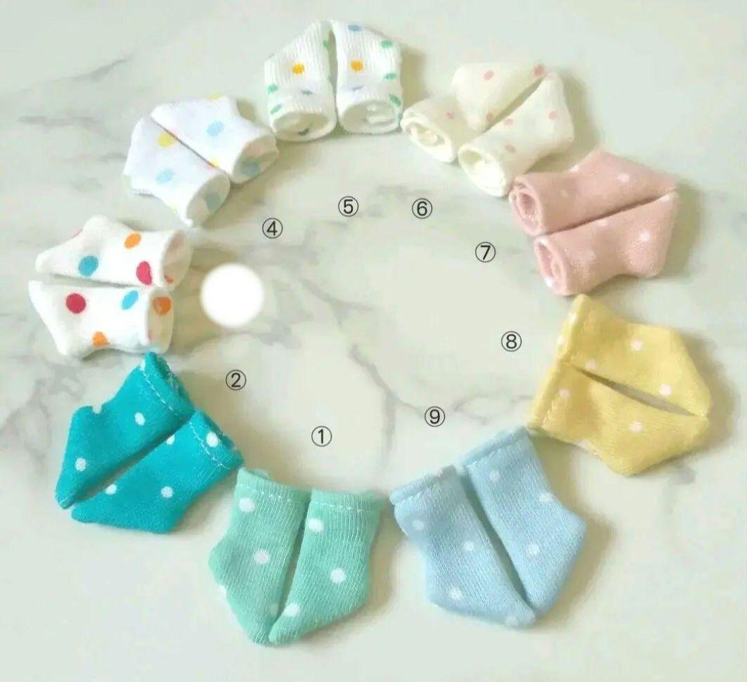 オビツ11⭐️水玉ソックス集めて見ました！可愛いんです(⁠θ⁠‿⁠θ⁠)