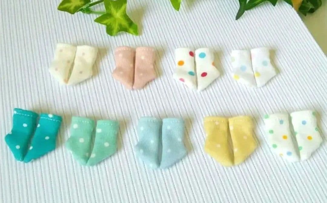 オビツ11⭐️水玉ソックス集めて見ました！可愛いんです(⁠θ⁠‿⁠θ⁠)
