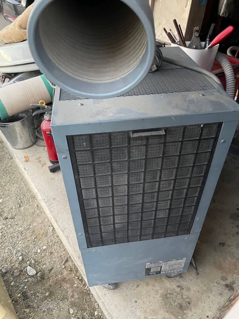 スポットクーラー　2台　ナカトミとデンソー200V 3相式 発送はできません。