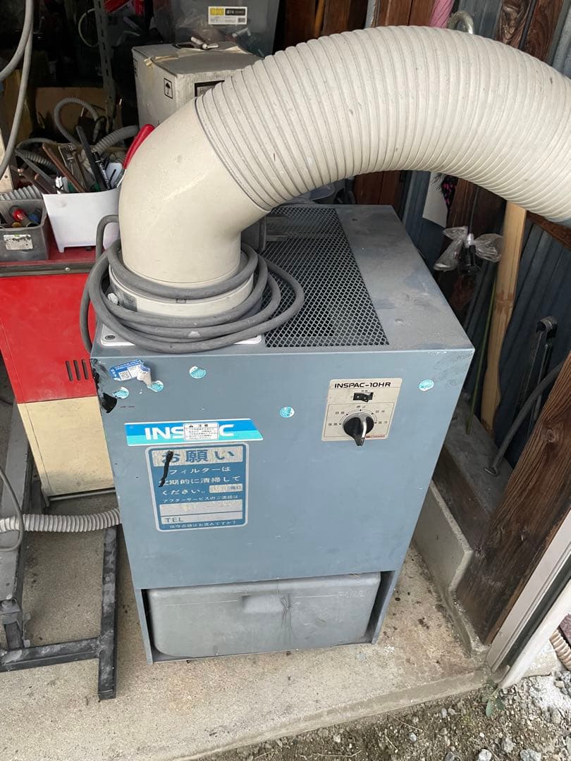 スポットクーラー　2台　ナカトミとデンソー200V 3相式 発送はできません。