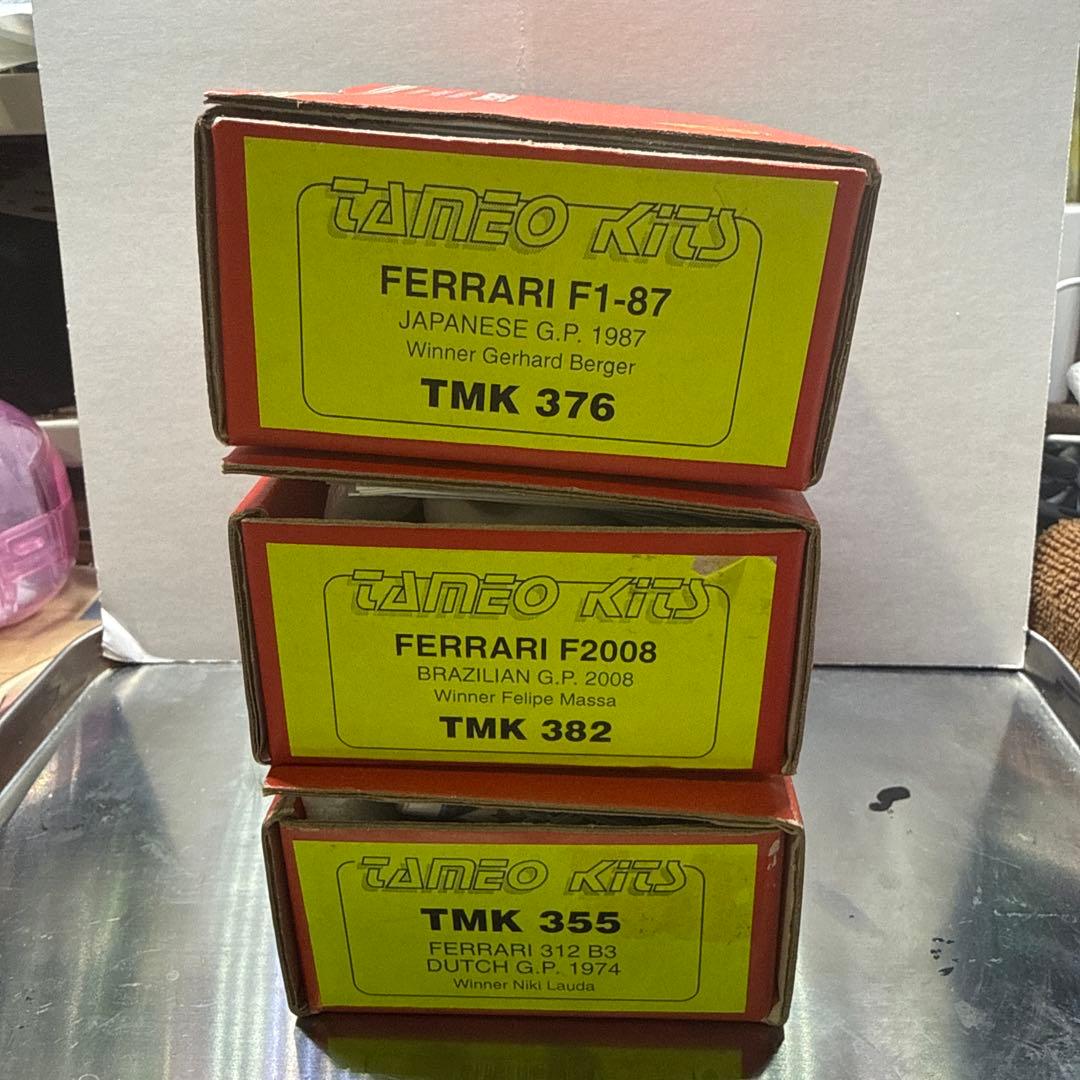 タメオ1/43スケール「フェラーリ312B3 ダッチGP 1974 TMK355