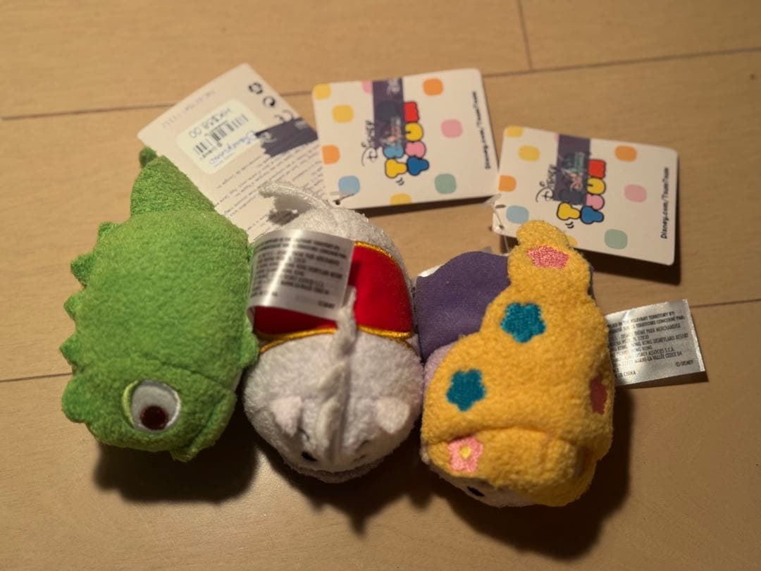 【新品タグ付き】塔の上のラプンツェル　ツムツム　ぬいぐるみ6体セット　海外製有り