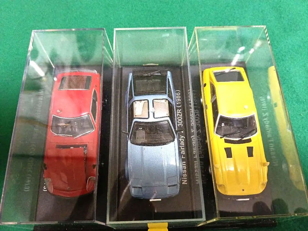 1/43Nissan Fairlady Z ミニカーセット 3台セット訳有品