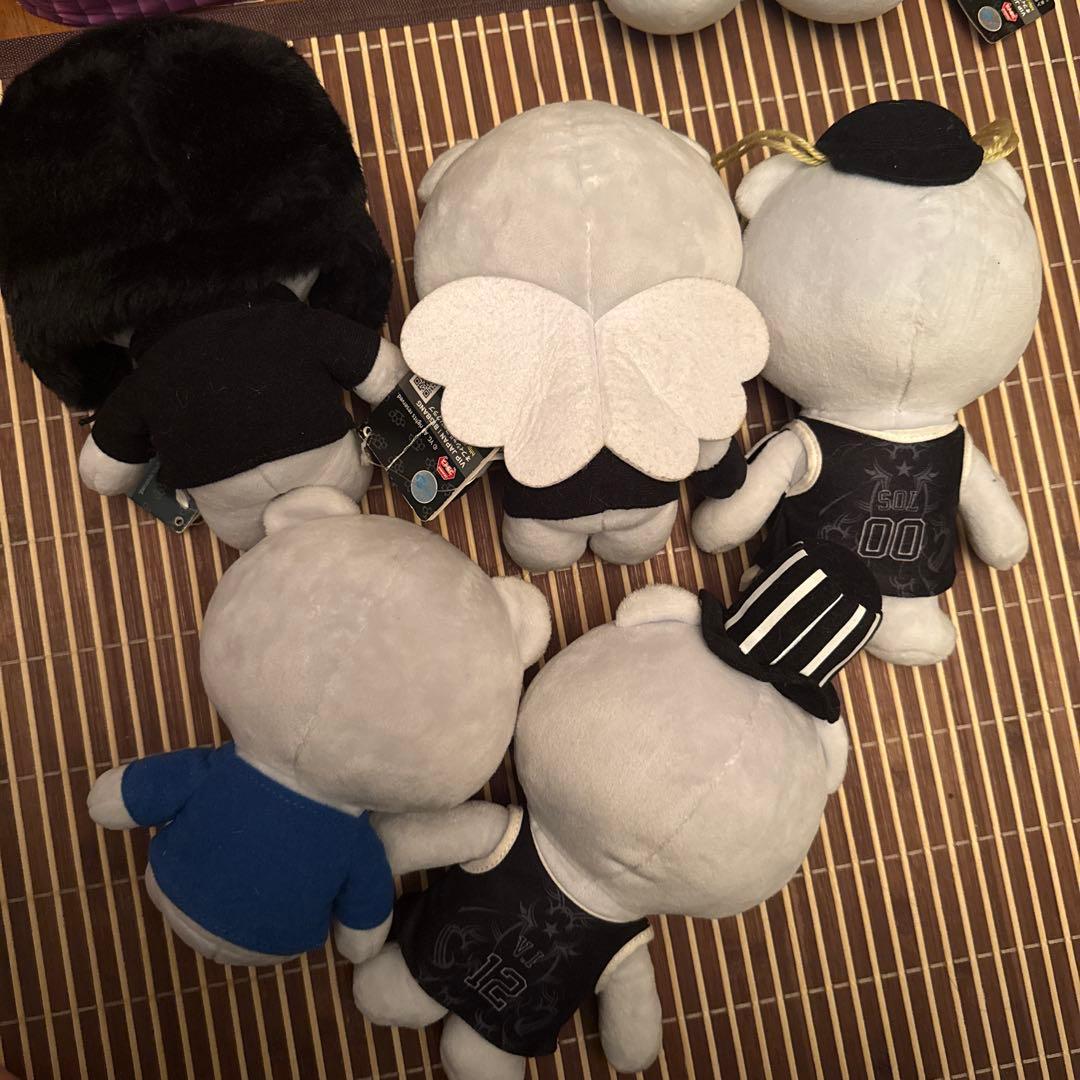 BIGBANG KRUNK ぬいぐるみ5点