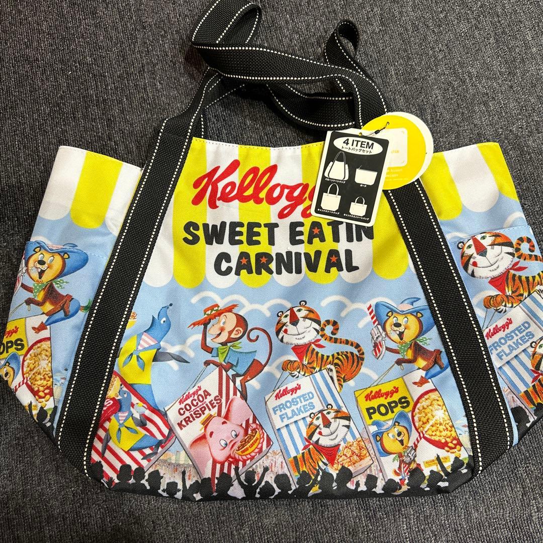 【新品】　Kellogg’s ケロッグ　トニーザタイガー　バッグ　ポーチ　虎