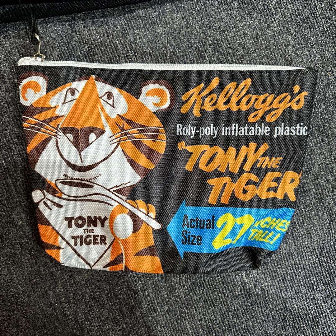 【新品】　Kellogg’s ケロッグ　トニーザタイガー　バッグ　ポーチ　虎