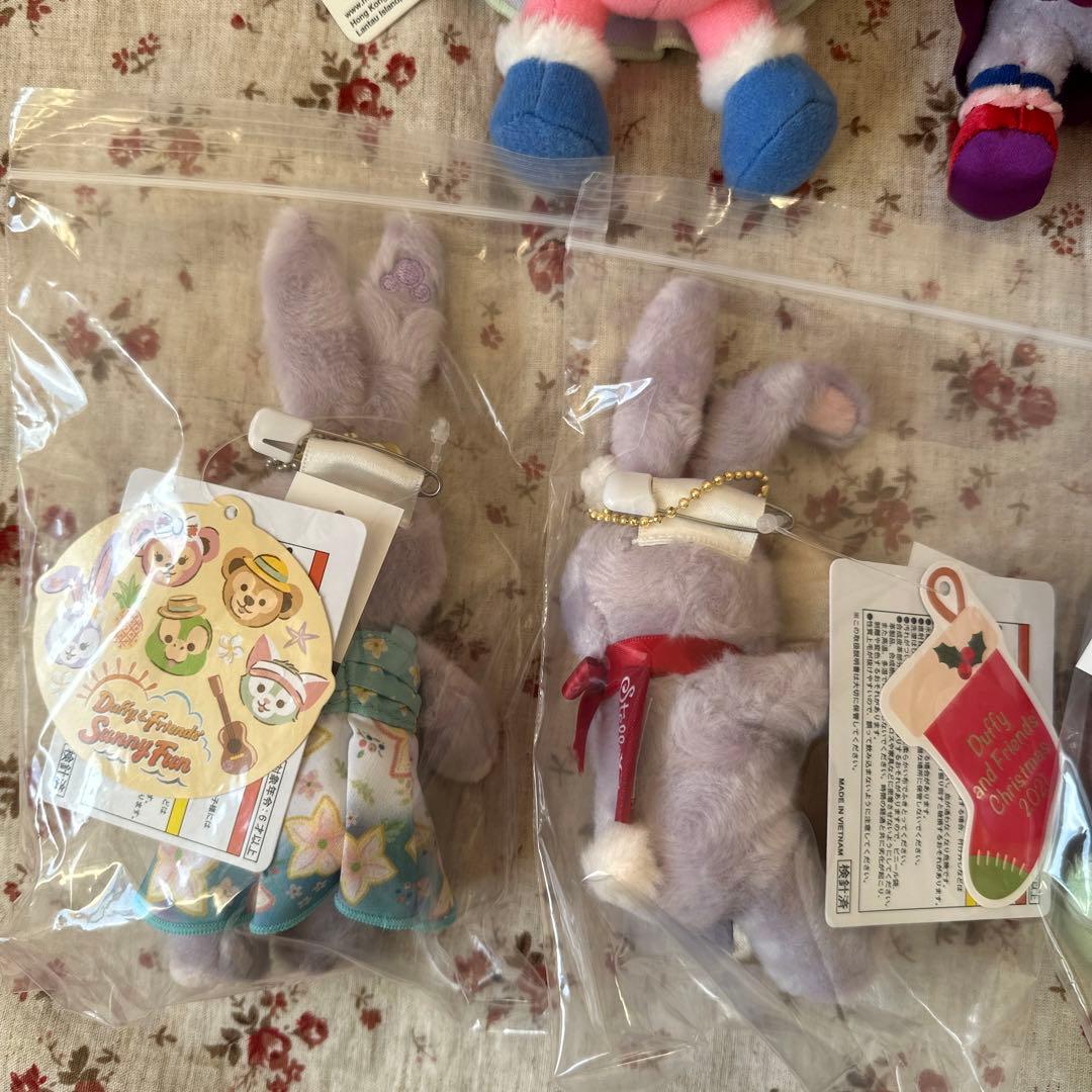 香港ディズニー　東京ディズニーシー❤️ステラルー　ぬいぐるみバッジ　キーチェーン他