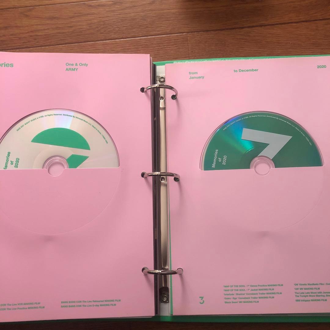 BTS Memories 2019 2020 2021 DVD ベストアルバム