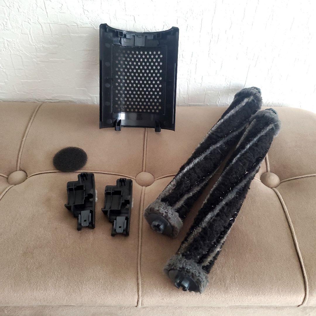 BALMUDA The Cleaner スティッククリーナー黒部品１０点セット。