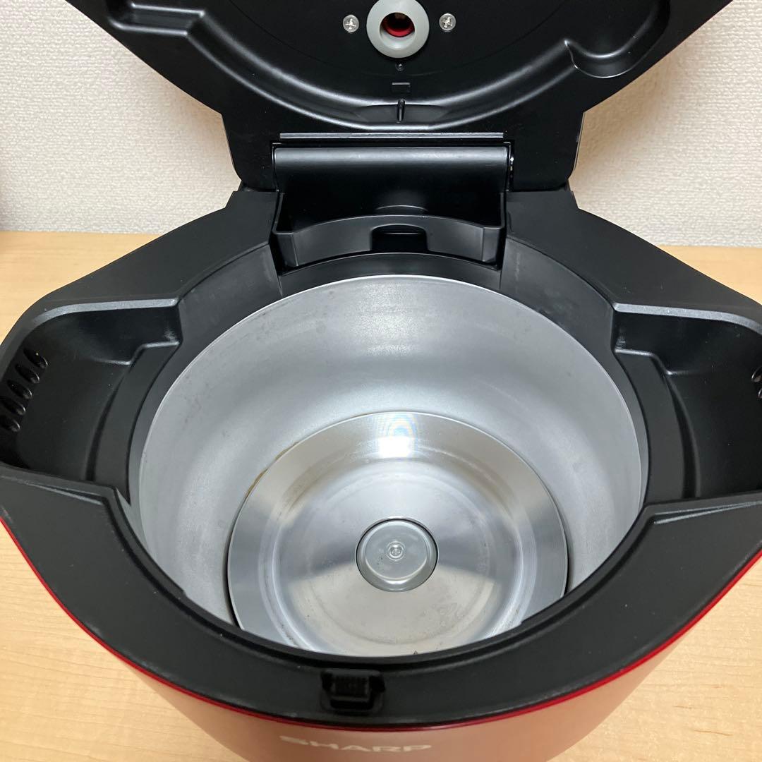 SHARP シャープ ヘルシオ 水なし自動調理鍋 KN-HW24G-R レッド