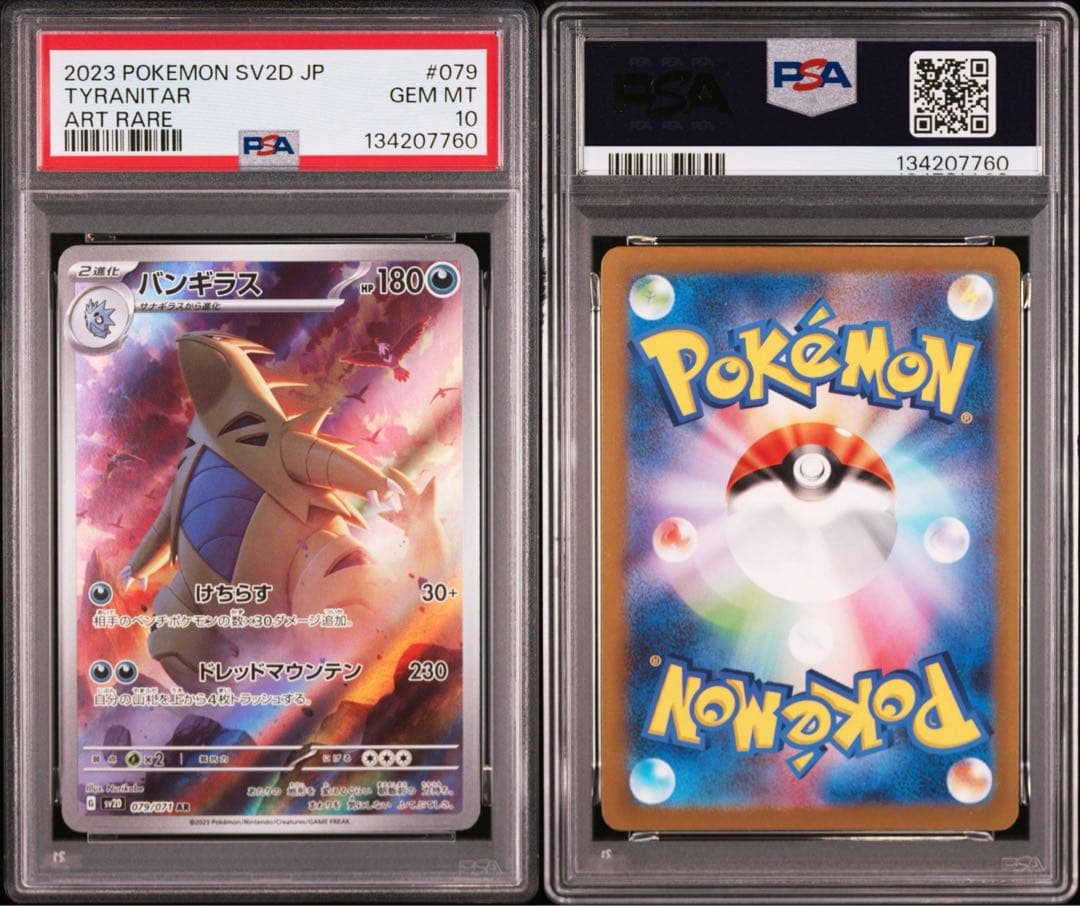 連番 バンギラス エムリット ar PSA10
