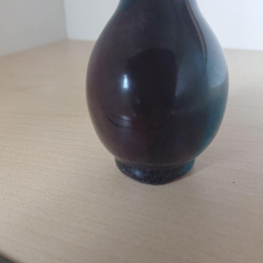 切込焼　二彩　御神酒徳利　花瓶