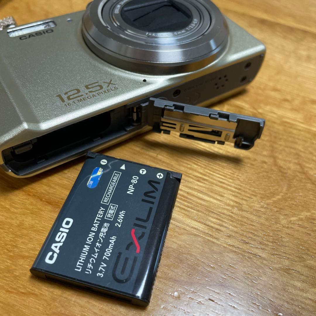 動作確認済み CASIO EXILIM EX-ZS150 ゴールド