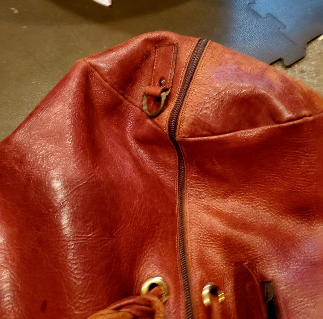 レザーボストンバッグ XLサイズ