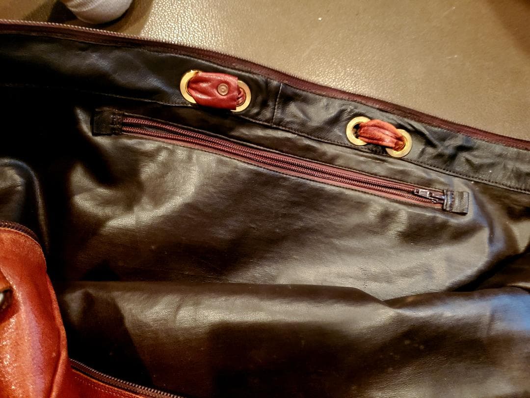 レザーボストンバッグ XLサイズ