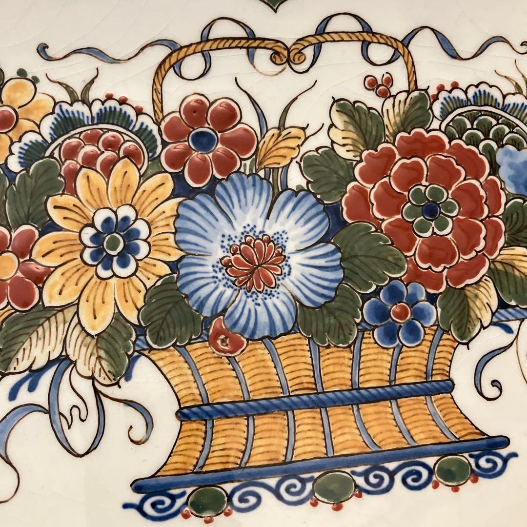  Delft ロイヤルデルフトの小さな楕円皿（中古）