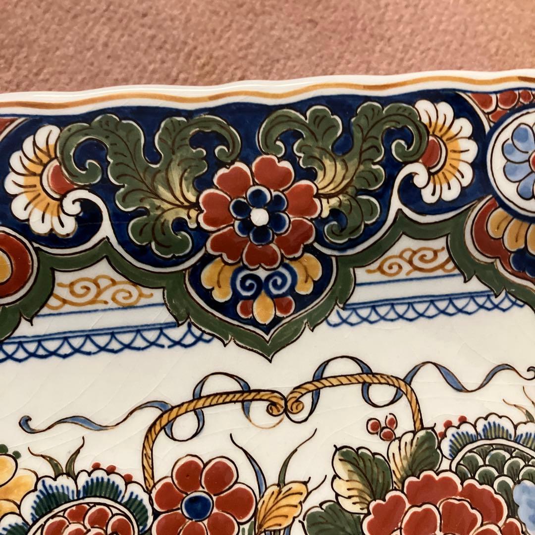  Delft ロイヤルデルフトの小さな楕円皿（中古）