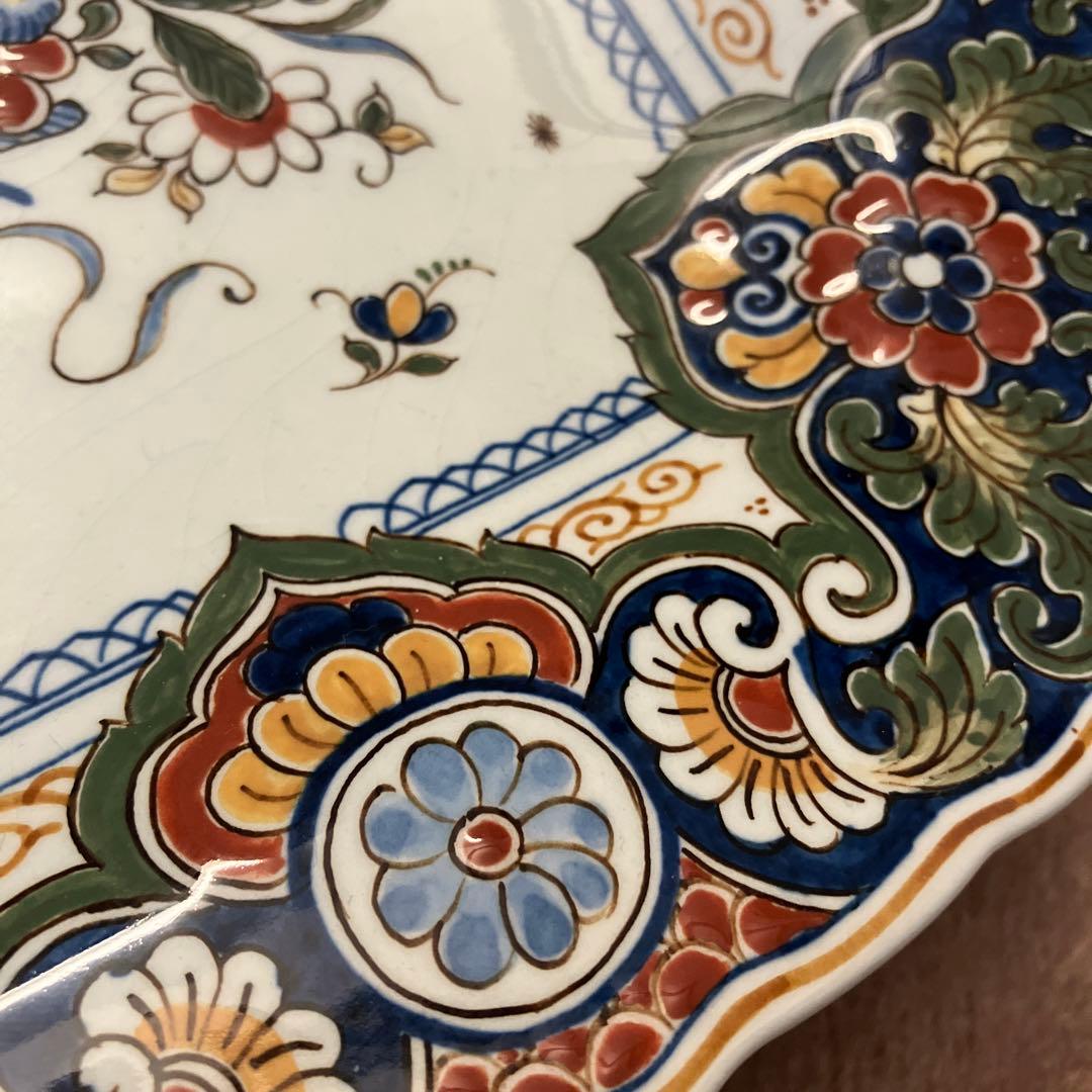  Delft ロイヤルデルフトの小さな楕円皿（中古）