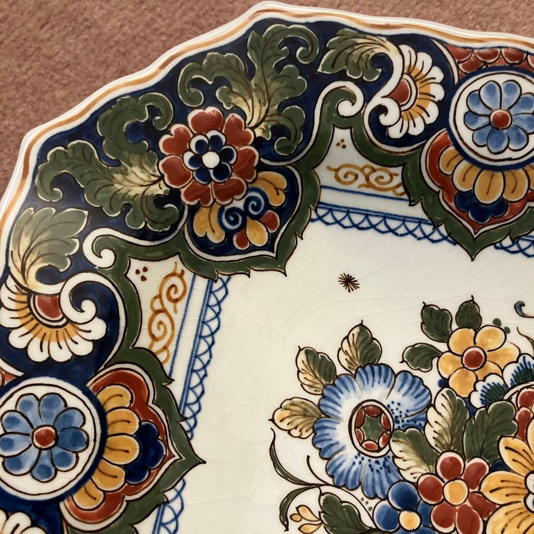  Delft ロイヤルデルフトの小さな楕円皿（中古）