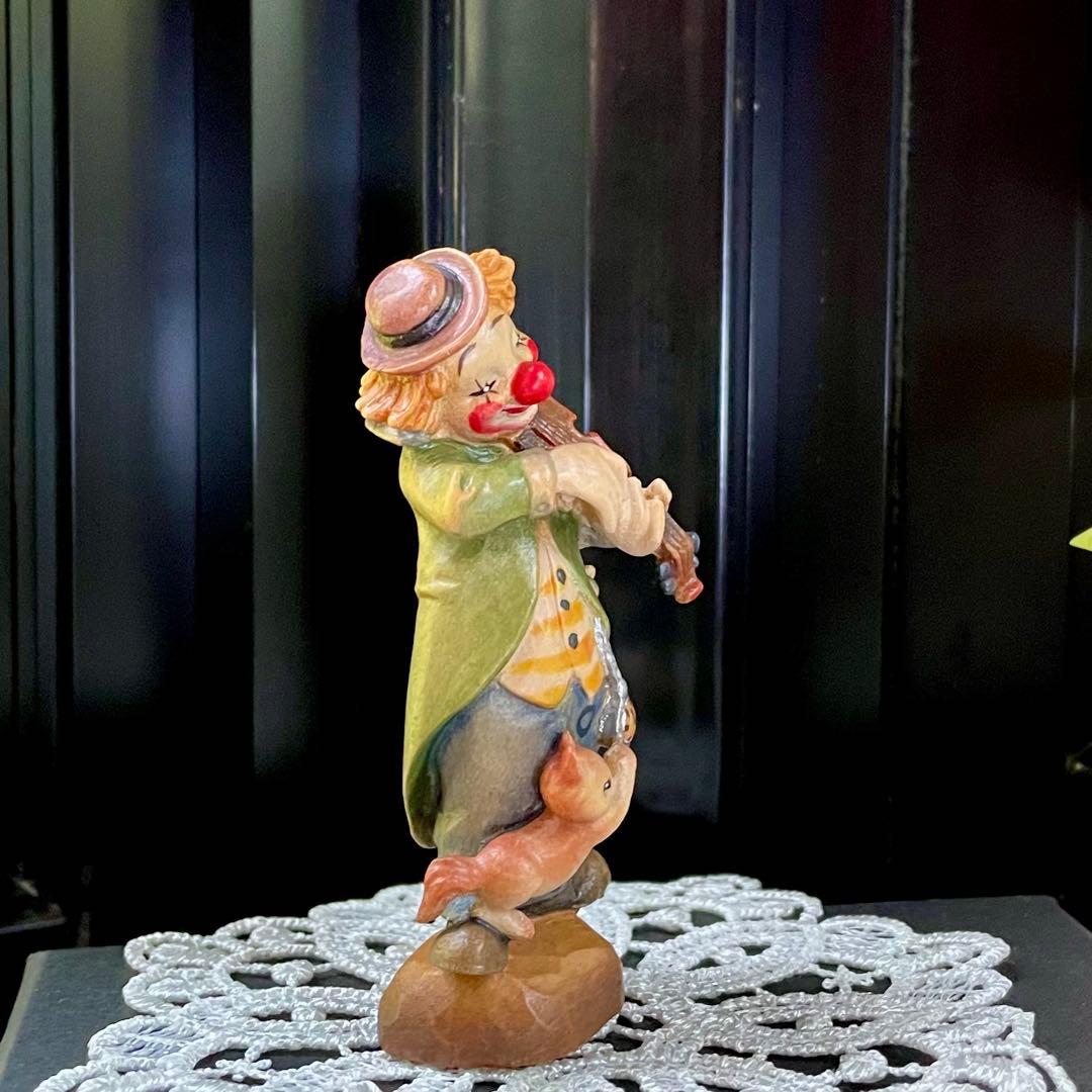 アンリ人形 Ferrandiz ◆希少　　　7.5㎝　【ピエロとドラマー】