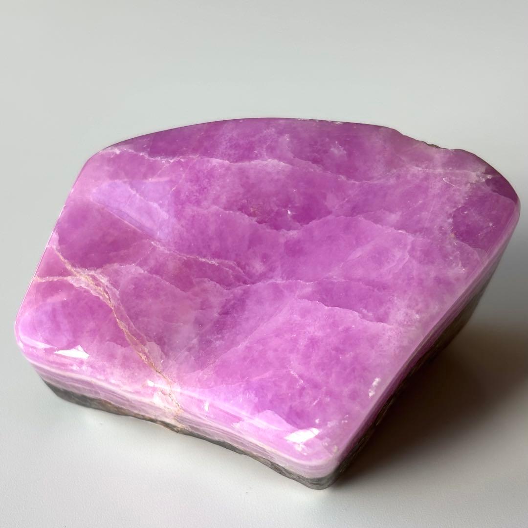 高品質　ピンクアラゴナイト　フリーフォーム　天然石　希少石