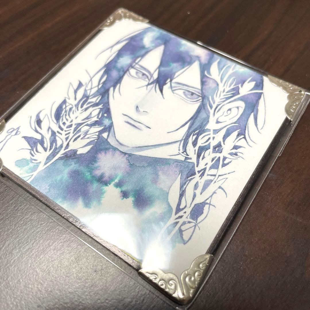 孳々　じじ　特装版オリジナルインク豆色紙　ミニ原画　ミニ色紙