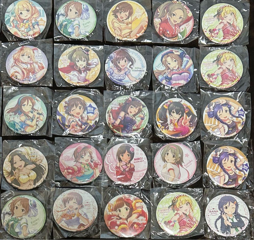 アイドルマスター シンデレラガールズ プライズ 缶バッジ 260個 まとめ売り