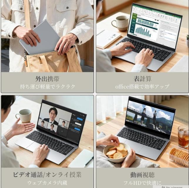 2026年発売15.6新品ノートPC Win11 第10世代 5台まとめ販売